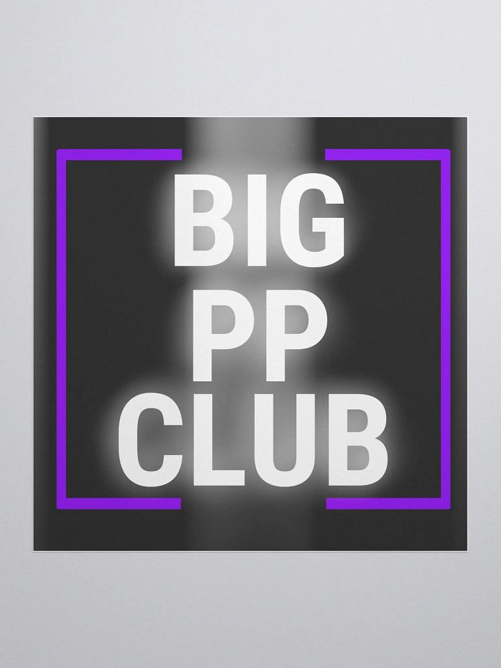 Big PP Sticker product image (1)