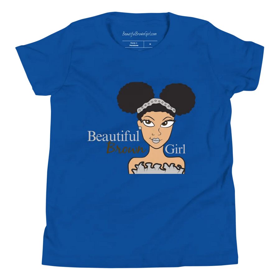 Beautiful Brown Girl Youth Tee - Cream product image (1)