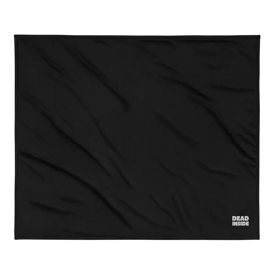 Dead Inside Sherpa Blanket product image (2)