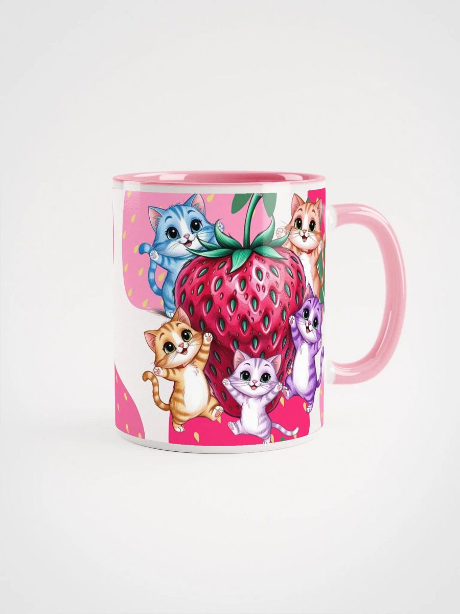 Whimsical Cat Party Ceramic Mug product image (1)