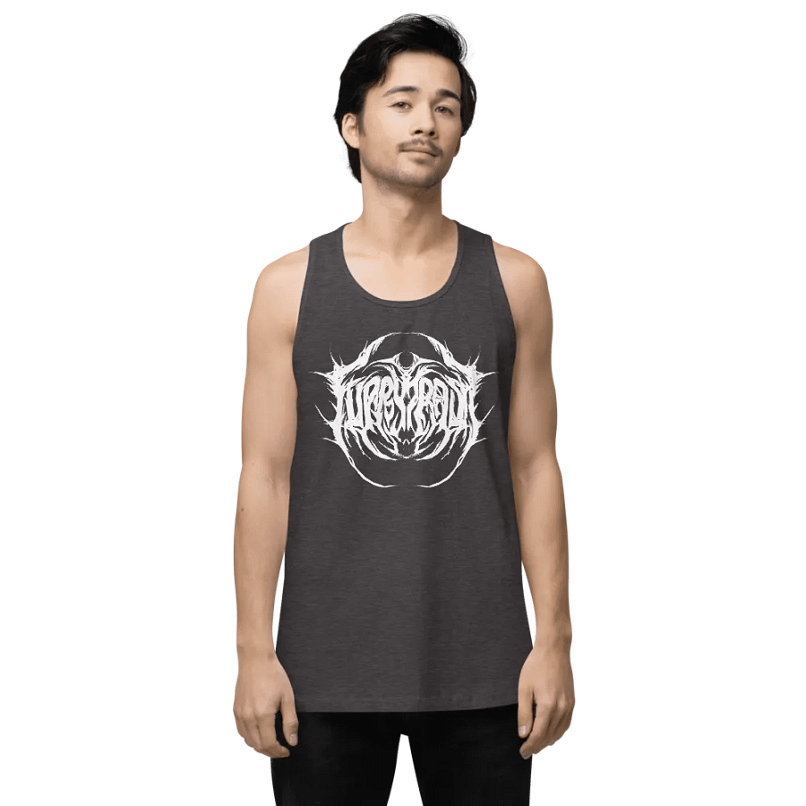 Furry Trash Metal Logo Tank - White Print product image (2)