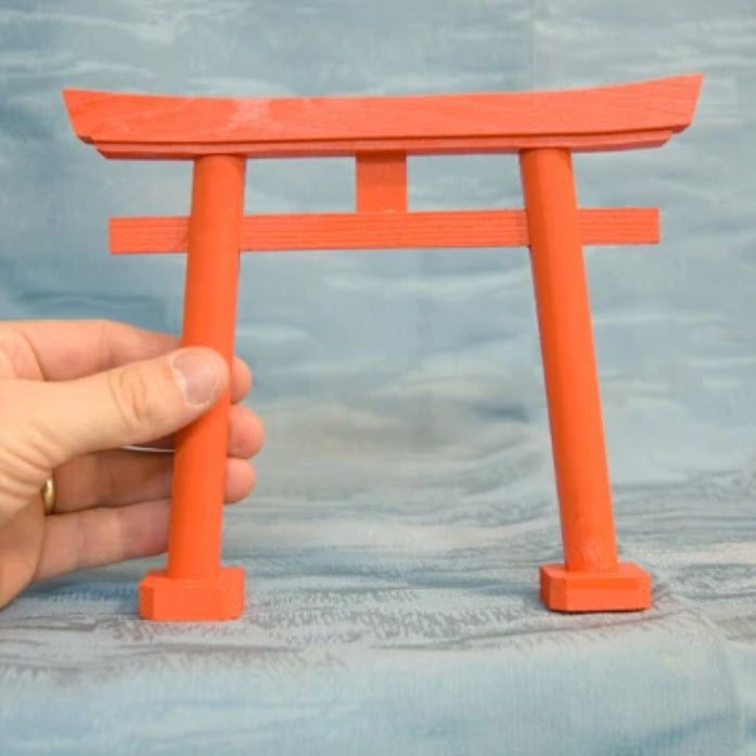 Japan Shinto Shrine Gate - Small Wood Inari Torii Tori product image (1)