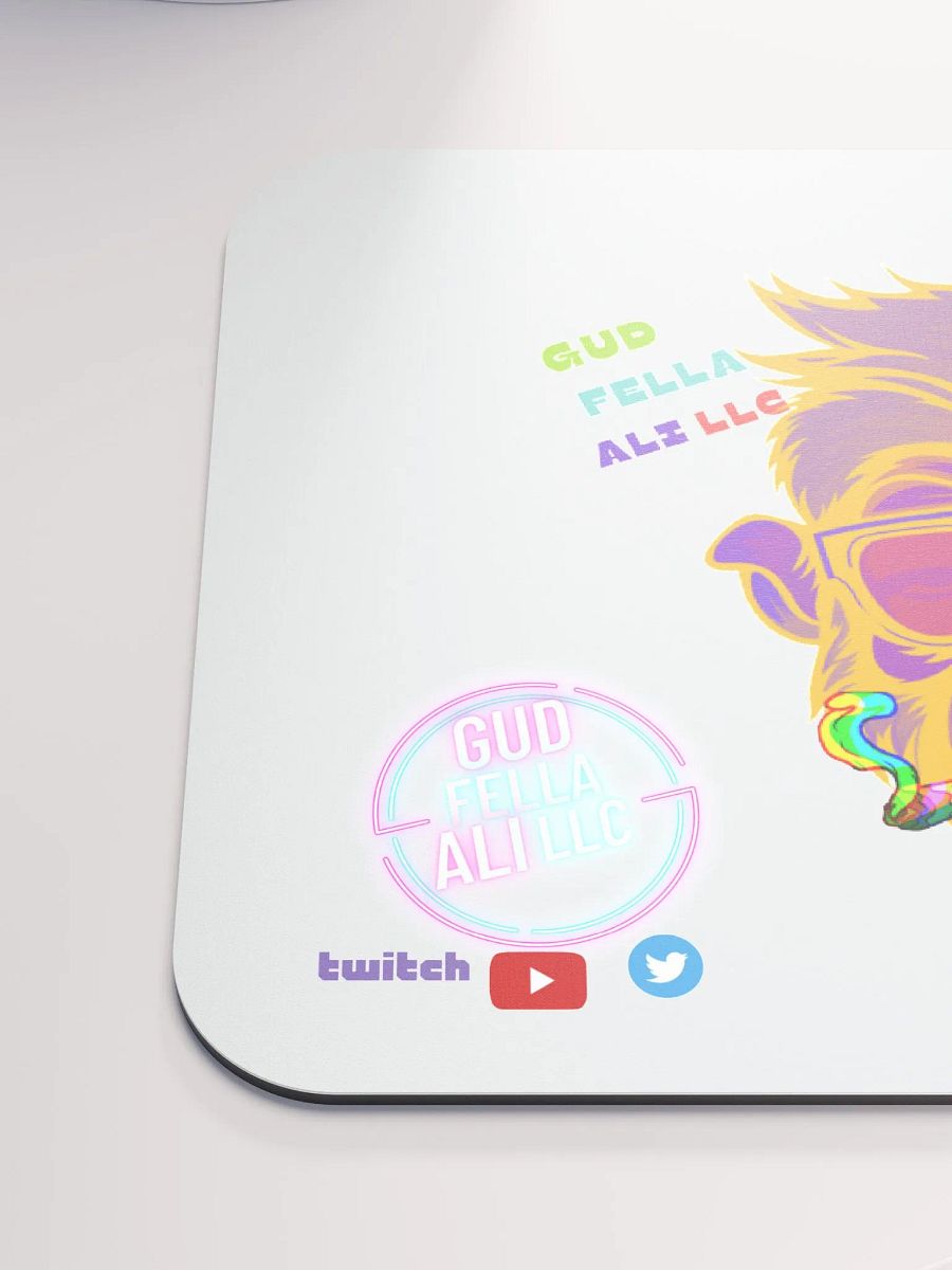 Gudfella Logo Mouse Pad product image (6)