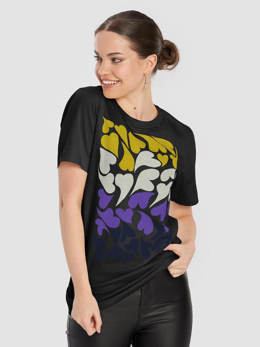Nestled PRIDE Nonbinary T-shirt product image (31)
