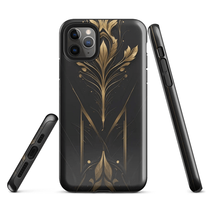 Tough Case for iPhone® – Midnight Flora product image (1)