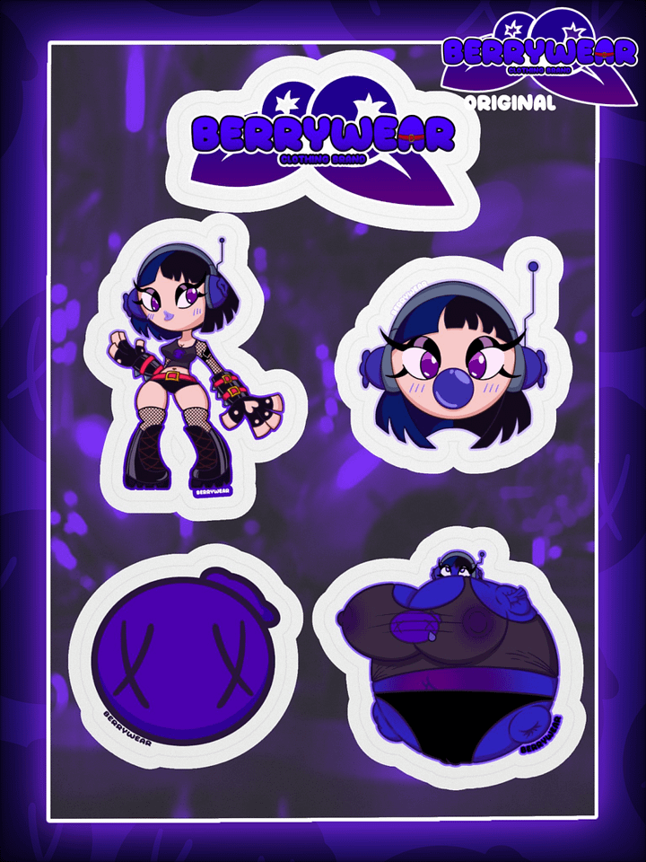 Berrywear Vicky - Sticker Sheet product image (2)