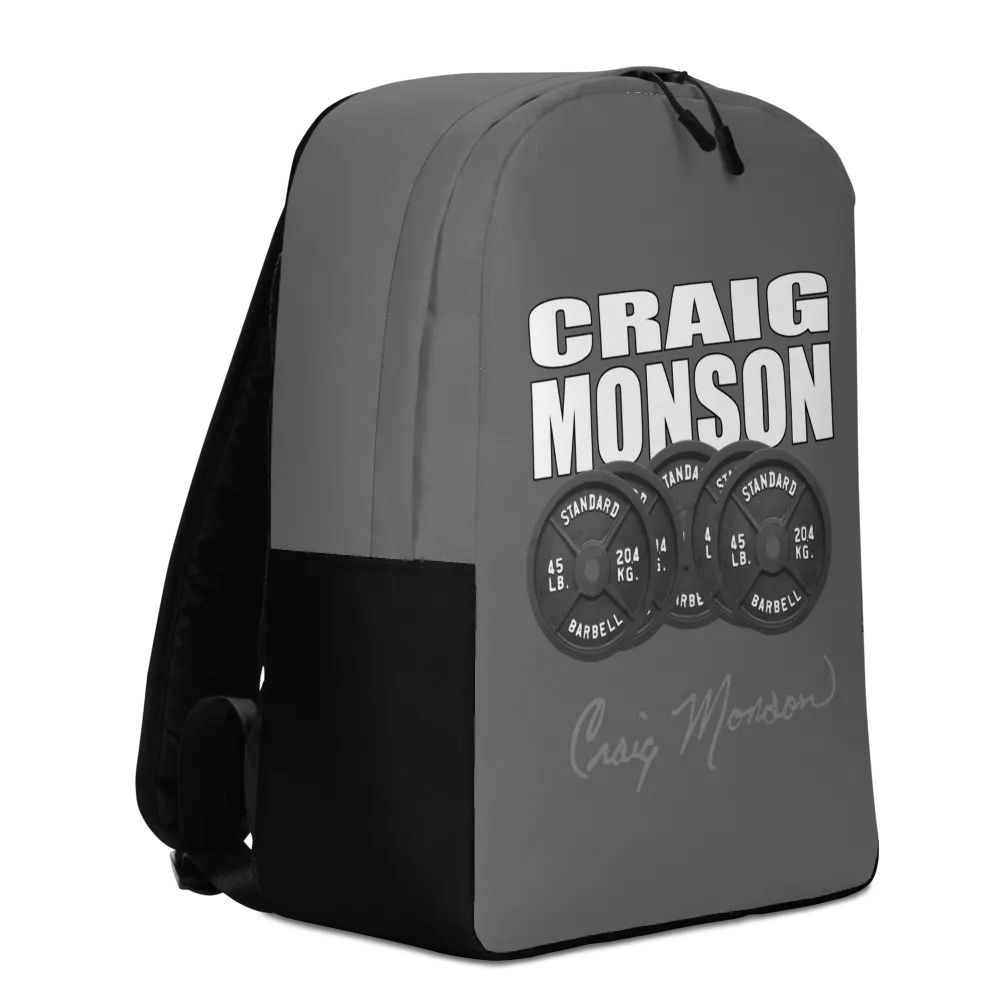 Craig Monson Barbell Signature Series Backpack (Gray) product image (2)