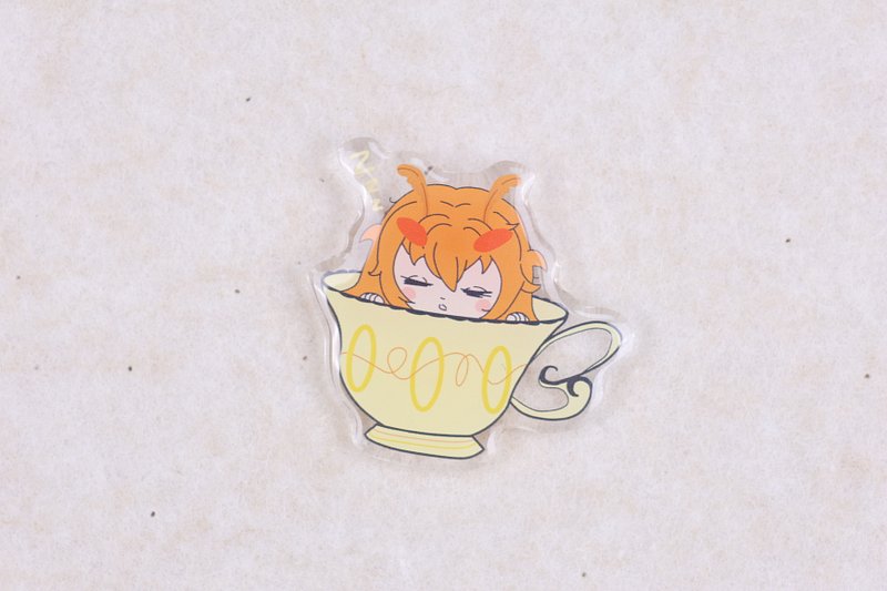 ★STARS★ Physalia Personal Drawn Art Pin