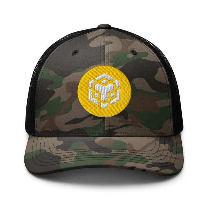 BNB Logo Embroidered Camo Hat product image (1)
