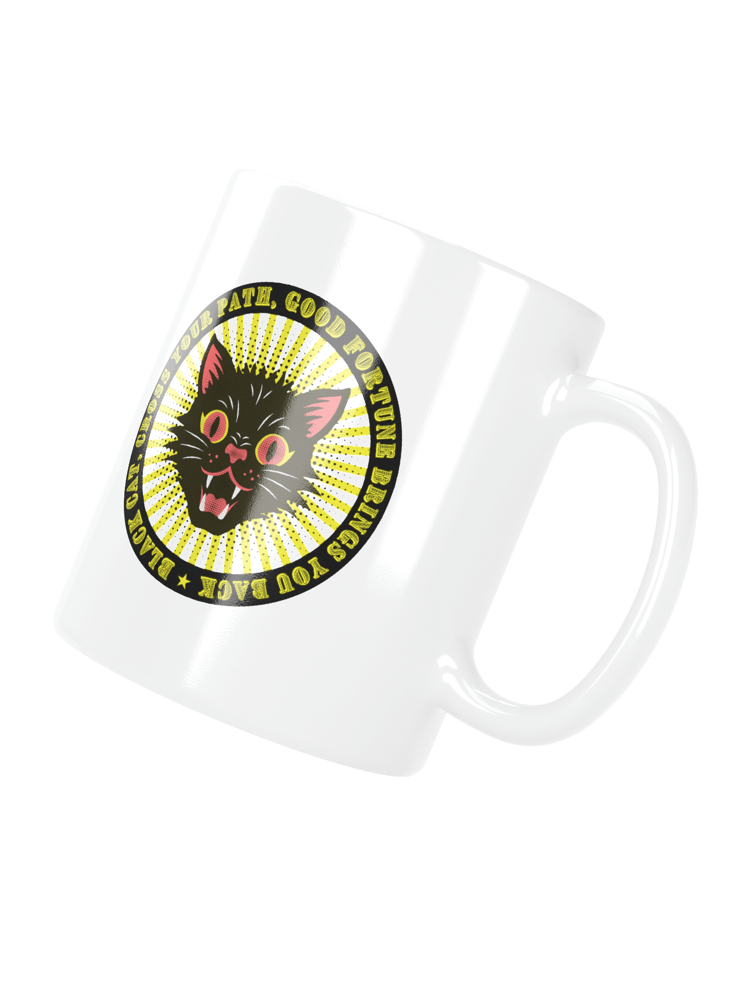 Lucky Black Cat Mug product image (8)