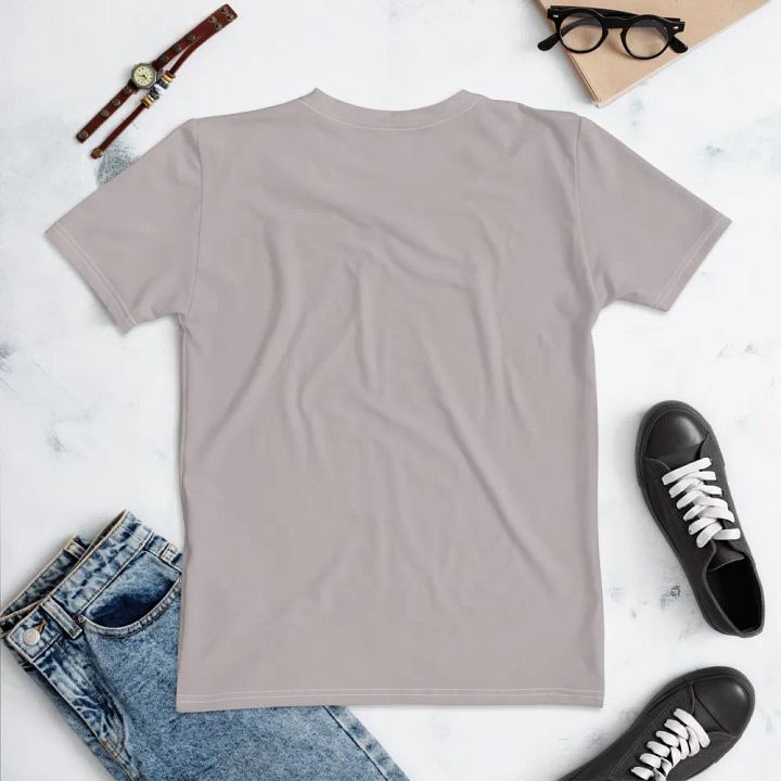 Plain Gray True Summer Women's Crewneck Polyester Heavyweight Premium T-Shirt by Treasure Pie product image (2)