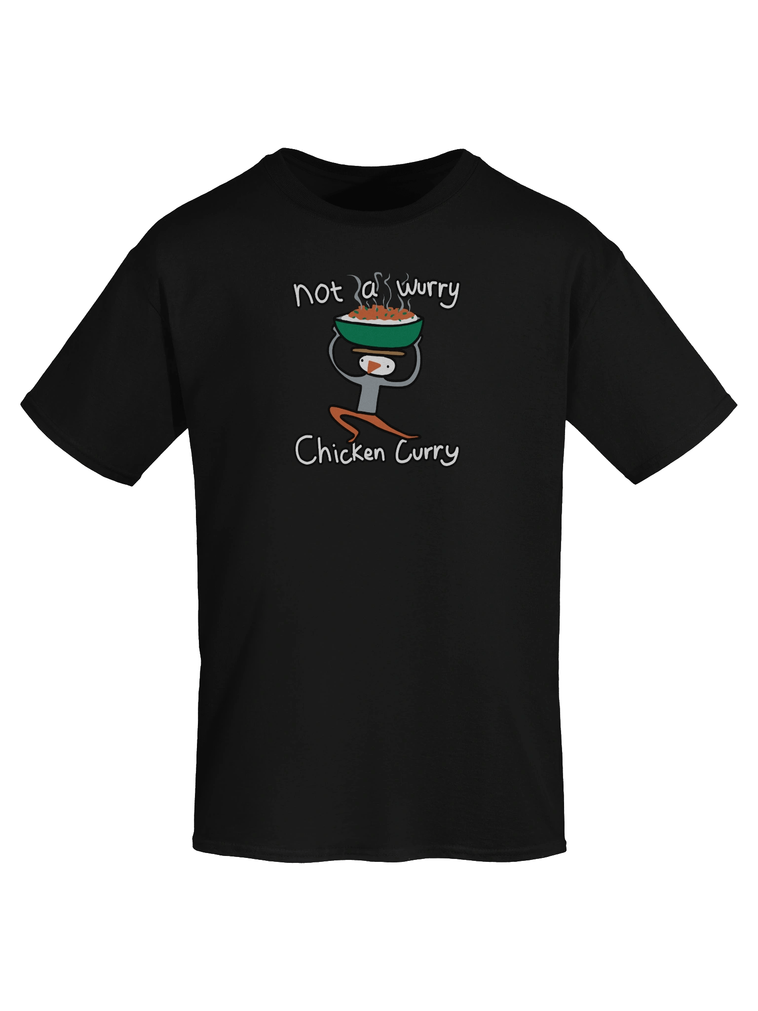 Not a Wurry Chicken Curry Shirt product image (62)