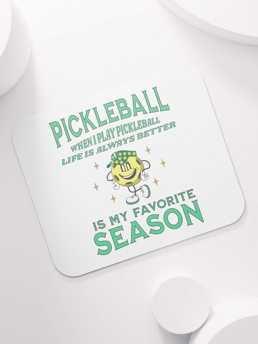 Pickleball Is My Favorite Season Classic Mouse Pad product image (5)