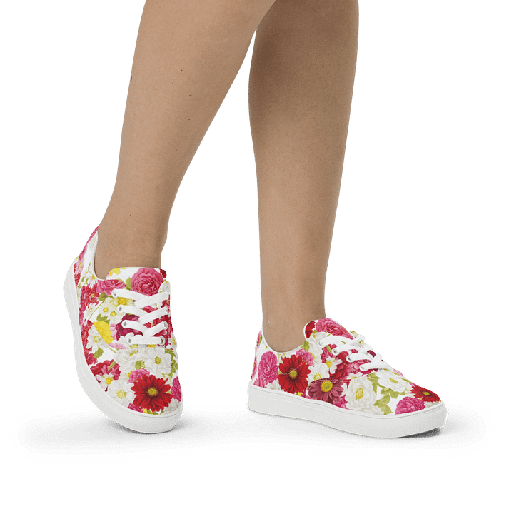 Blossom Burst Lace-Up Sneakers product image (2)