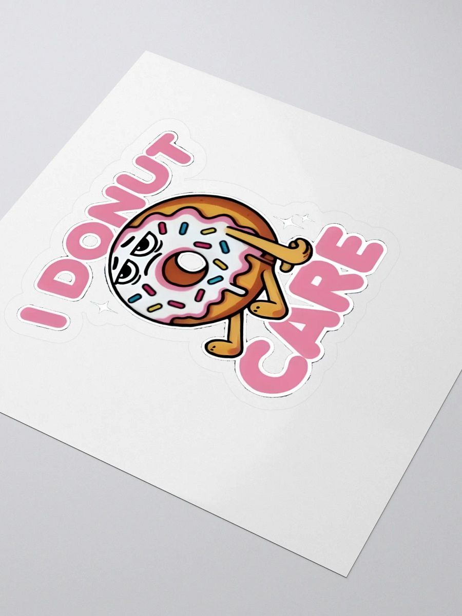 I Donut Care Sticker Set product image (3)