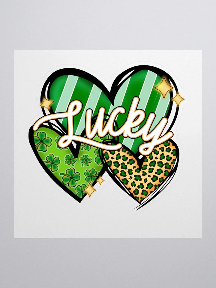 St. Patrick’s Day Lucky Sticker product image (1)
