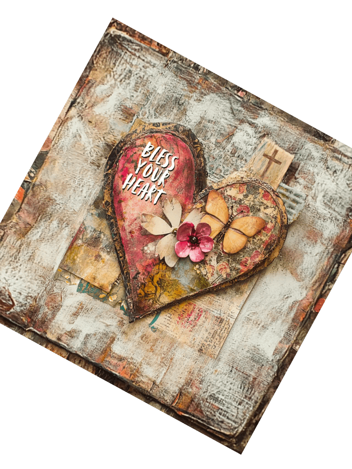 Bless Your Heart: Square Sticker product image (2)