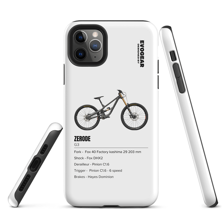 White ZERODE G3 iPhone Case product image (5)