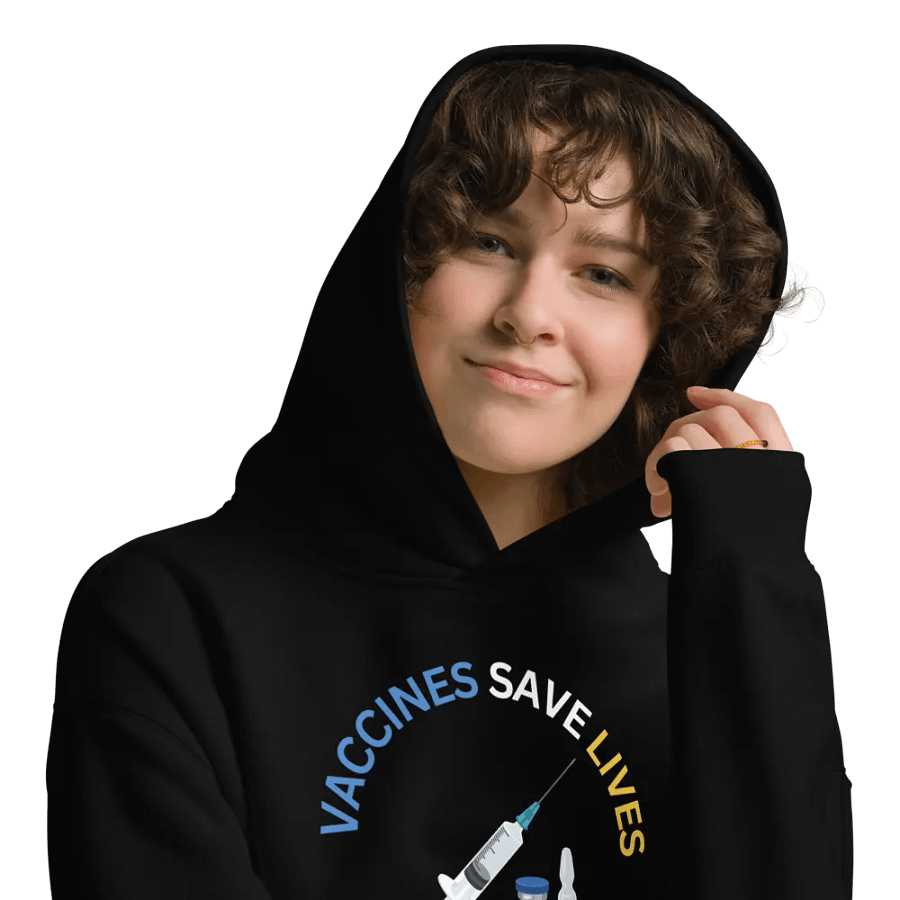 Vaccines Save Lives Oversized Hoodie product image (9)