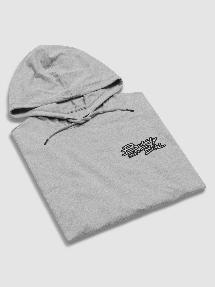 Bubbly and a B*tch (lined design) printed lightweight hoodie product image (5)