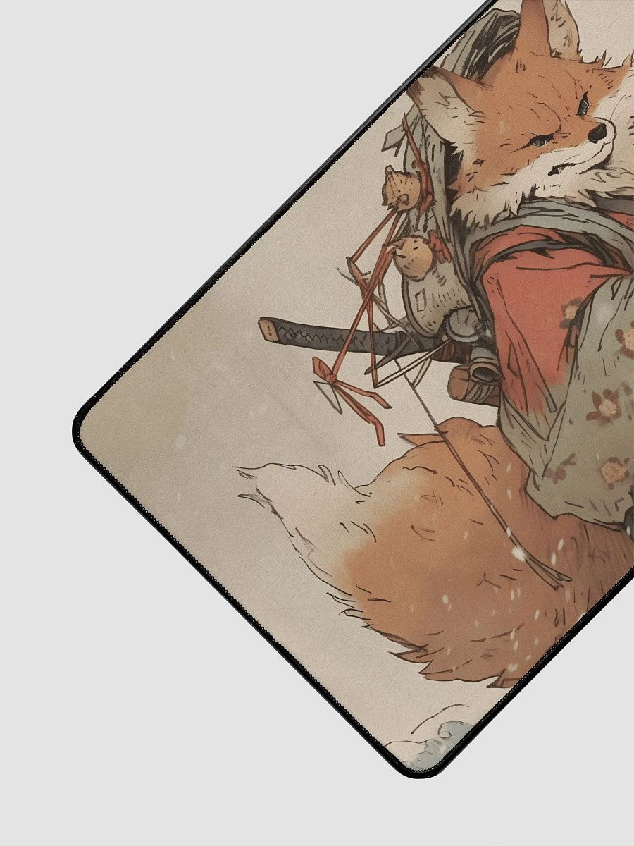 Vintage Japanese Samurai Fox Art product image (3)