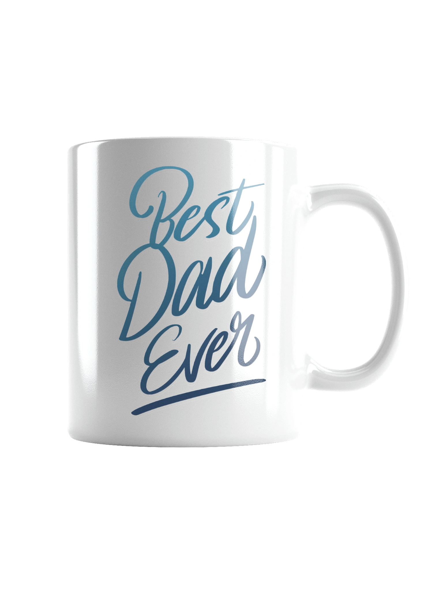 Best Dad Ever White Glossy Mug product image (6)