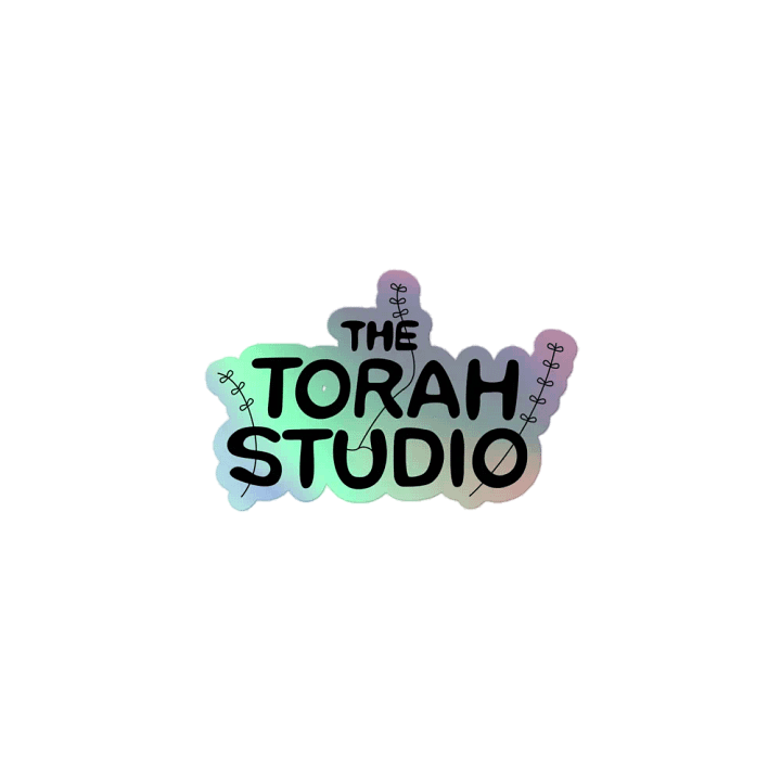 Torah Studio Holographic Sticker product image (1)
