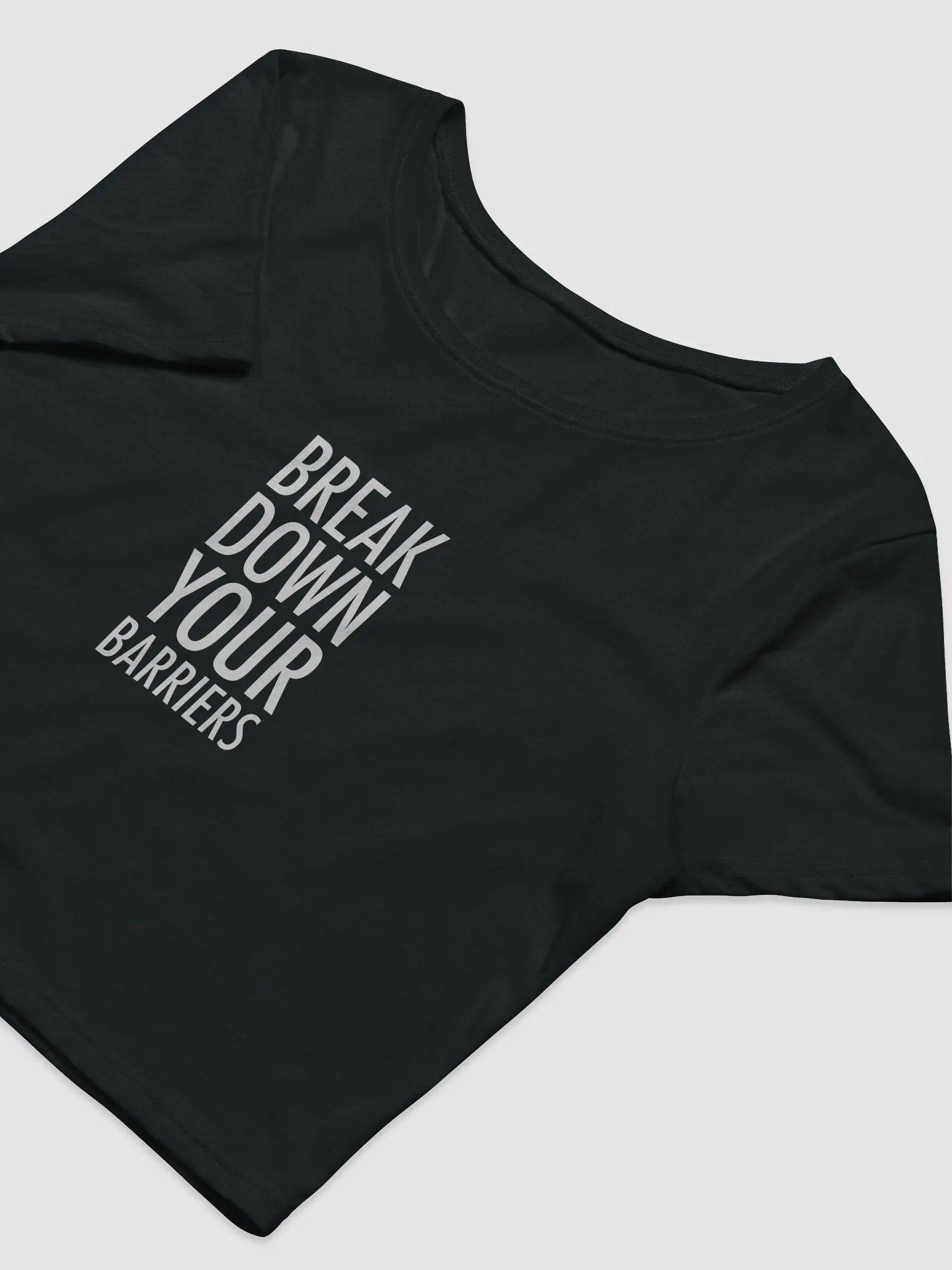 Break Down Barriers Crop Tee product image (3)