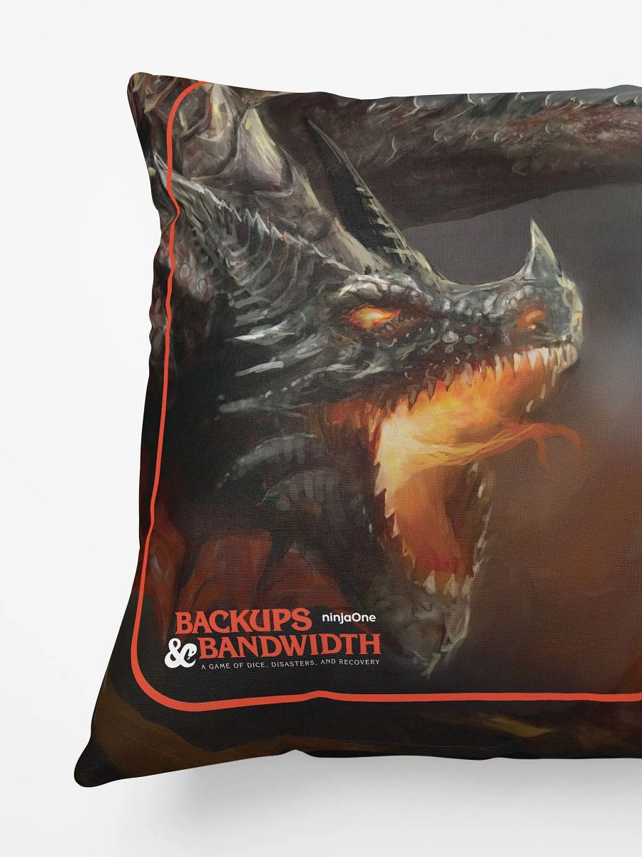 NinjaOne Backups & Bandwidth 2023 - Throw Pillow product image (4)