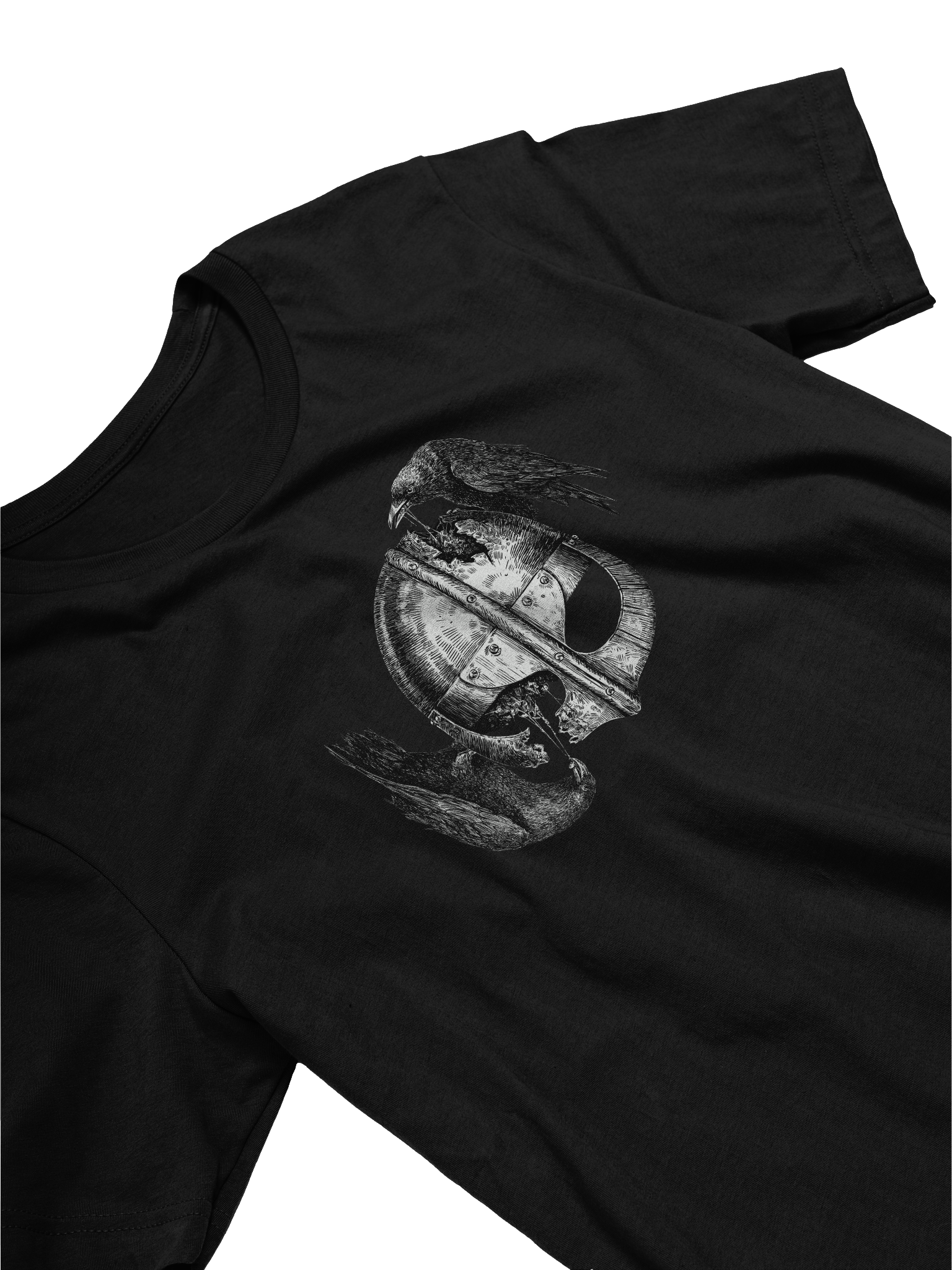 REXNOR Helmet & Crows T-Shirt product image (2)