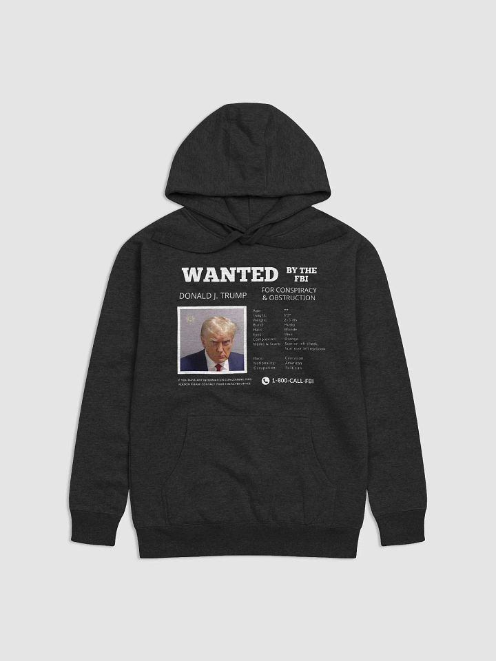 Wanted by the FBI: Donald J. Trump Unisex Hoodie product image (1)