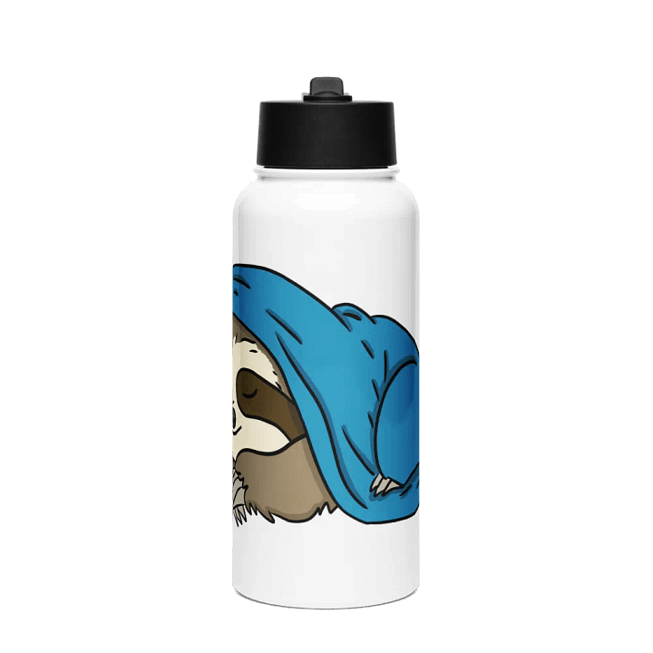 Stainless Steel Water bottle With Straw - Sleep product image (1)