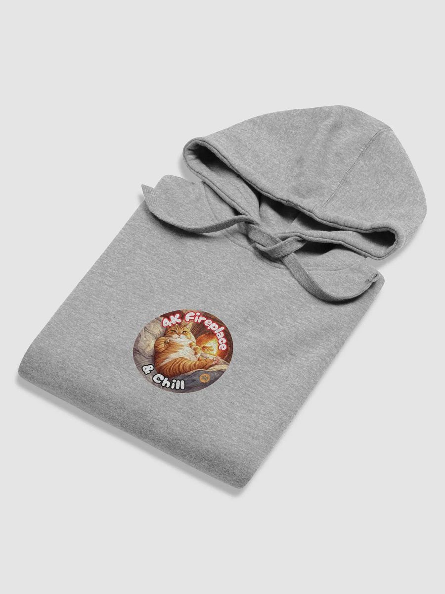 Cozy Cat - 4K Fireplace & Chill | Hoodie product image (4)
