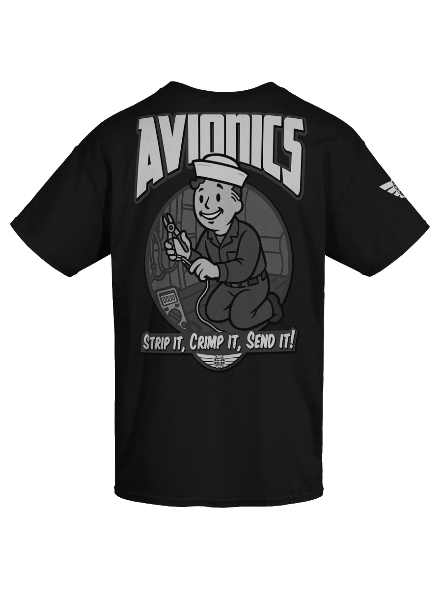 "AE: Send It" B/W Work Shirt product image (3)