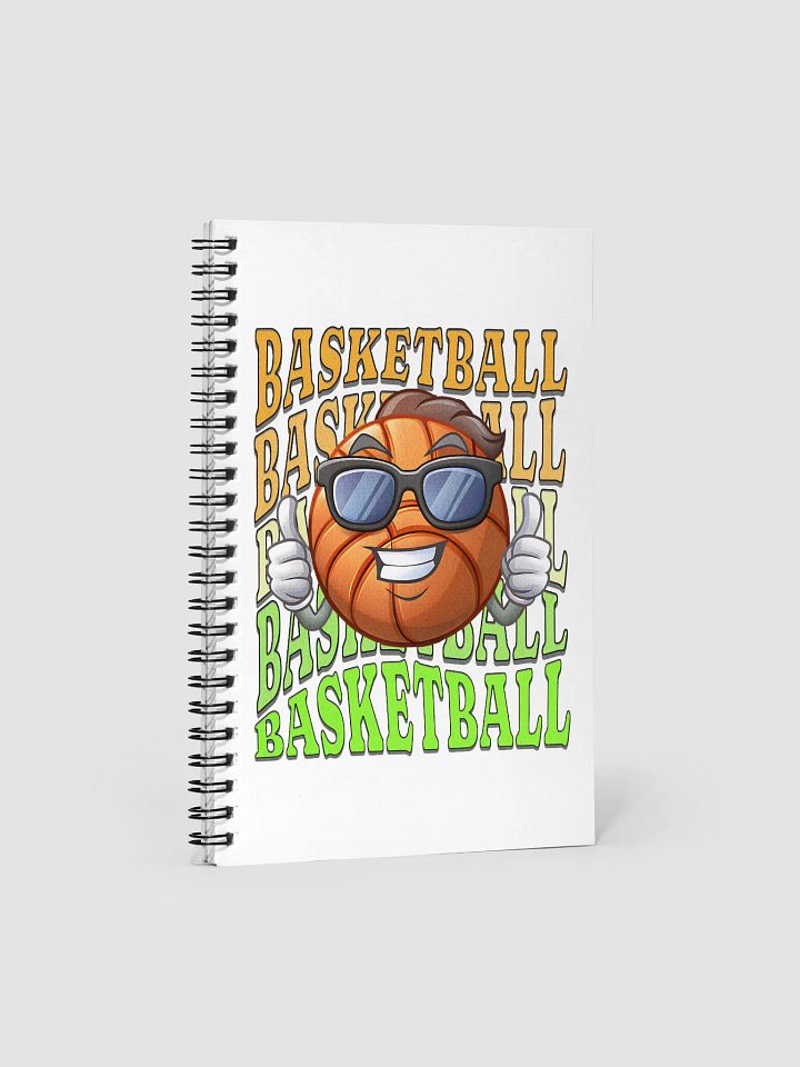 Thumbs Up Basketball Sunny Hoops Spiral Notebook product image (2)