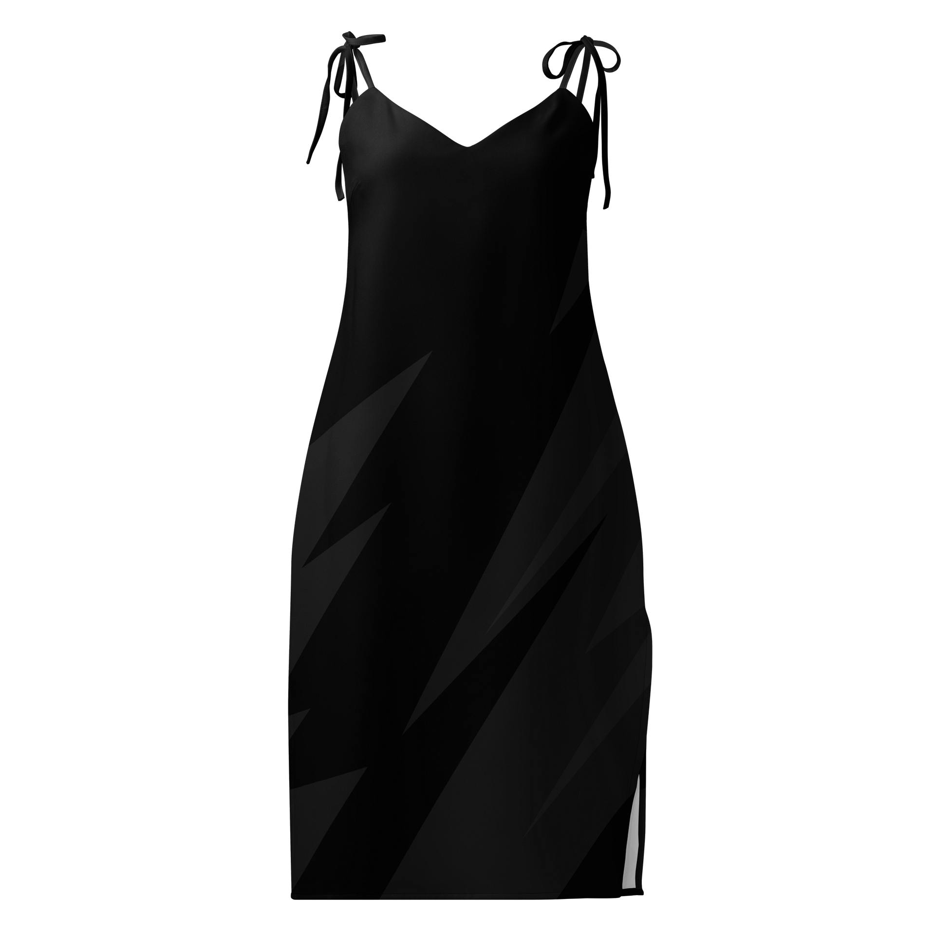 Zigzag Noir All-Over Slip Dress product image (2)