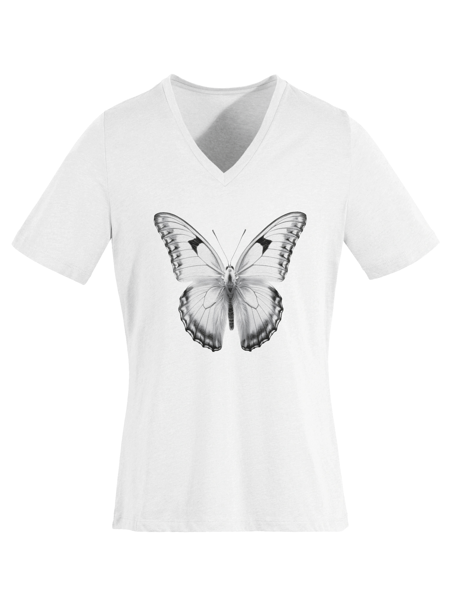 Ethereal Butterfly Relaxed V-Neck Tee product image (6)