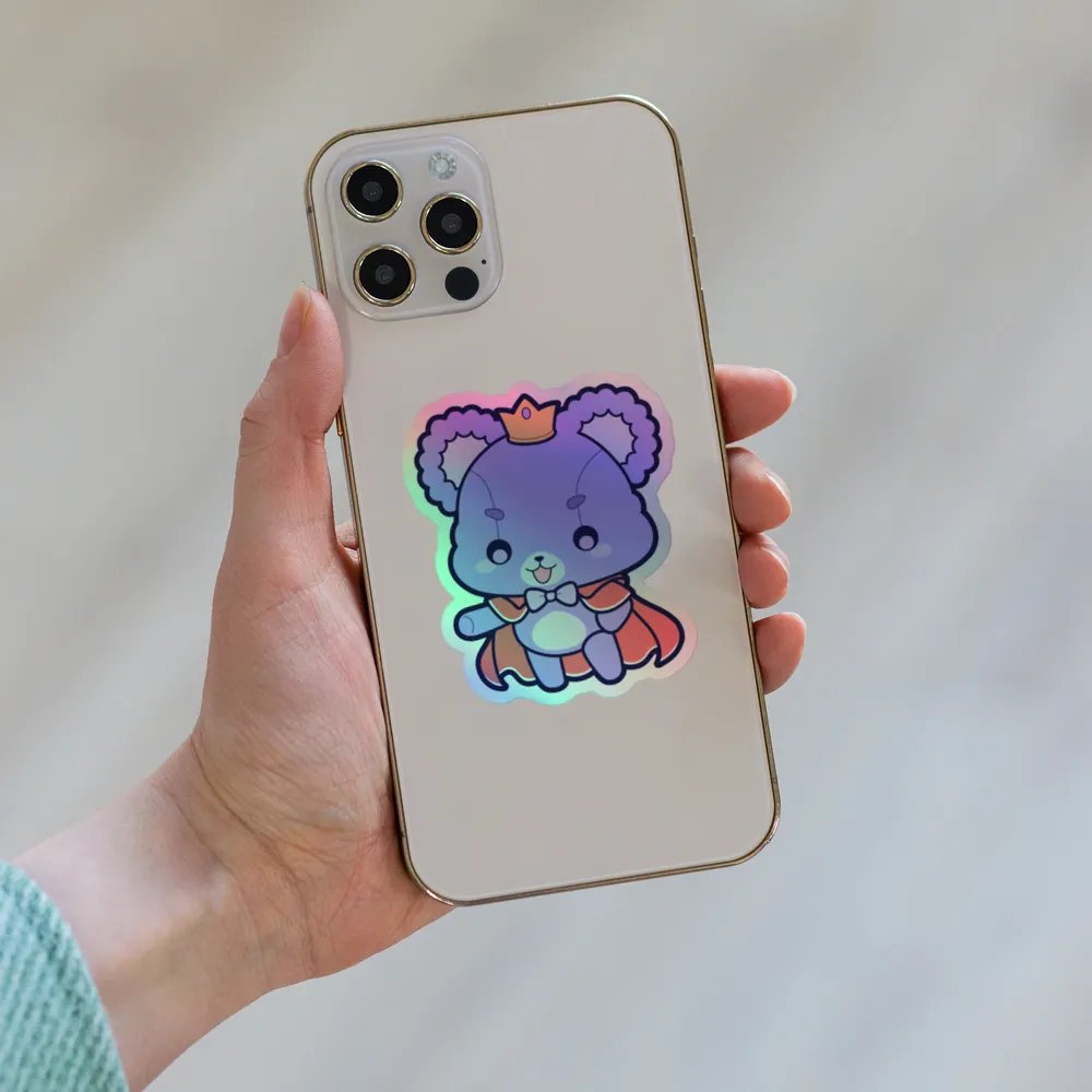 King Hubert Holographic Sticker product image (6)