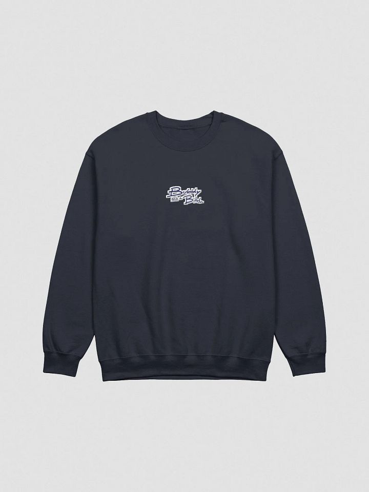 Bubbly and a B*tch embroidered crewneck (monochrome navy) product image (2)
