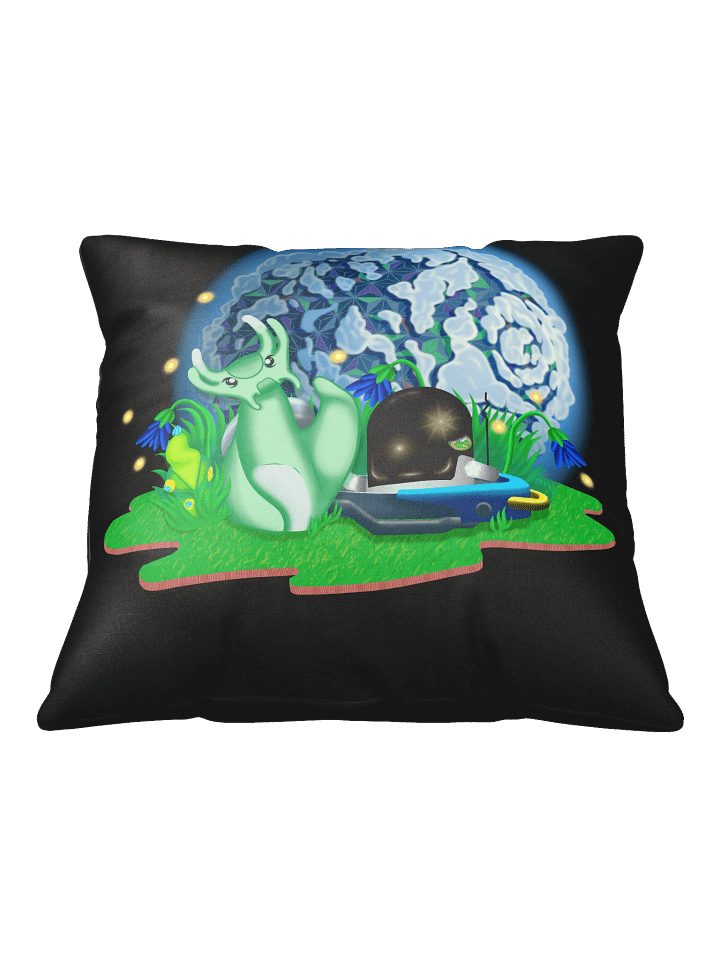 Cushion - Sylvie with Planet, Black product image (1)