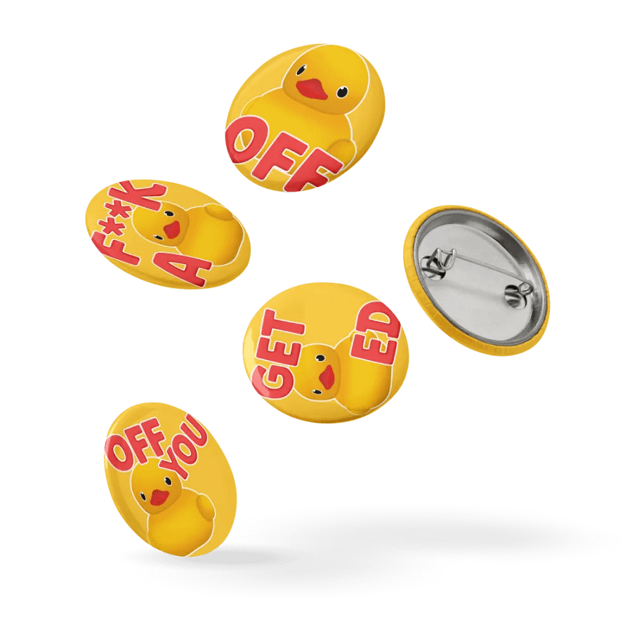 Ducks badge set product image (6)