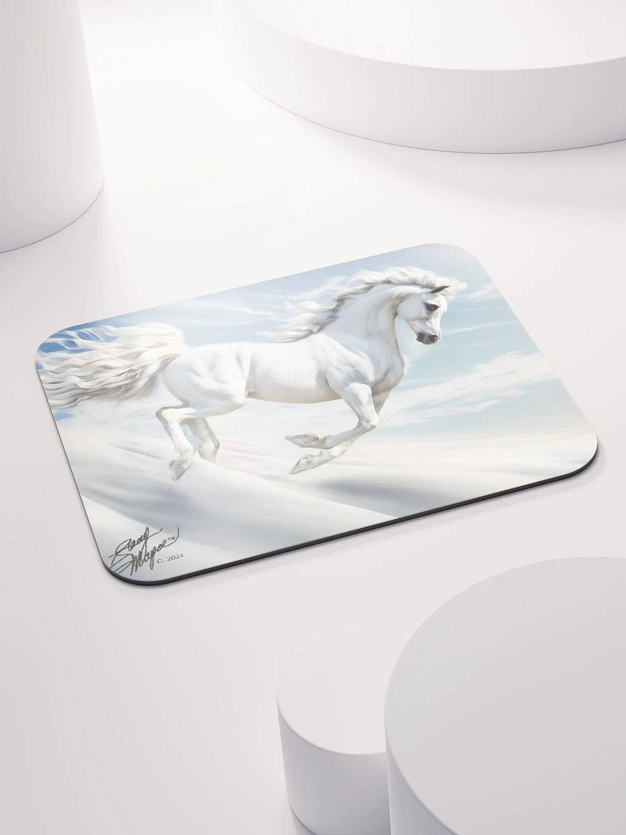 Behold a White Horse Mousepad product image (4)