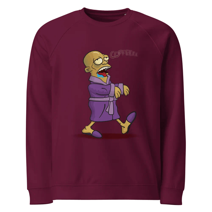 Zombie Coffee Urgency Organic Sweatshirt product image (1)
