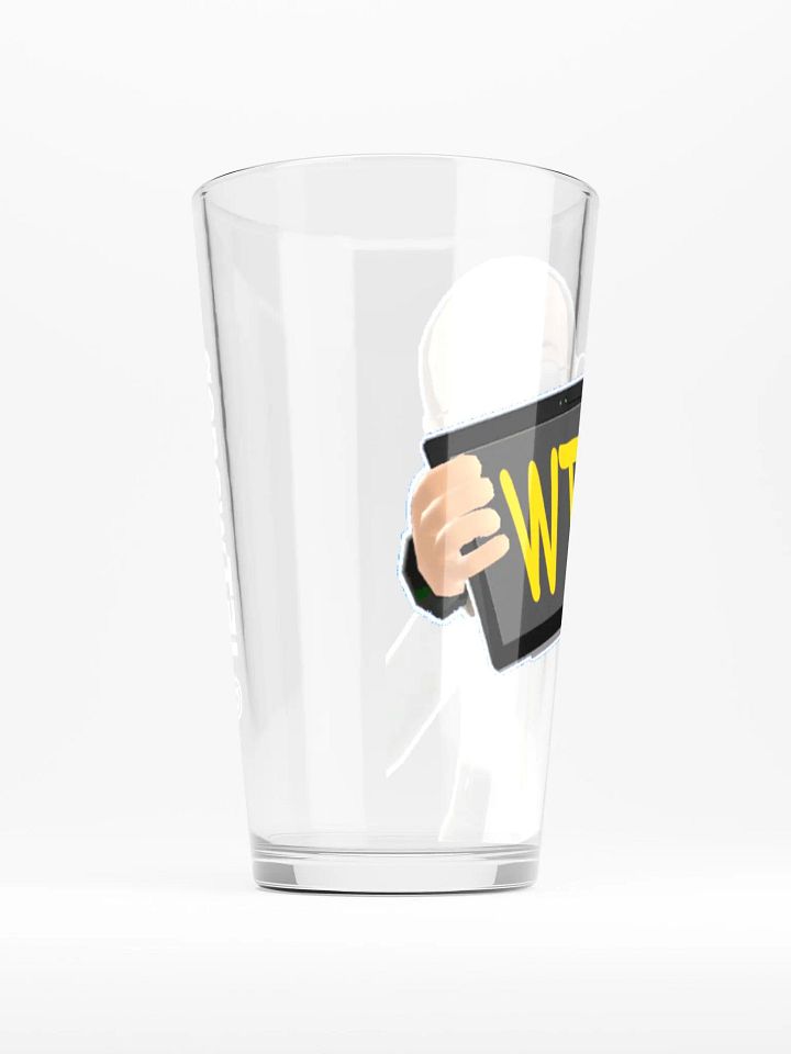 WTF Emote - Pint Glass product image (2)