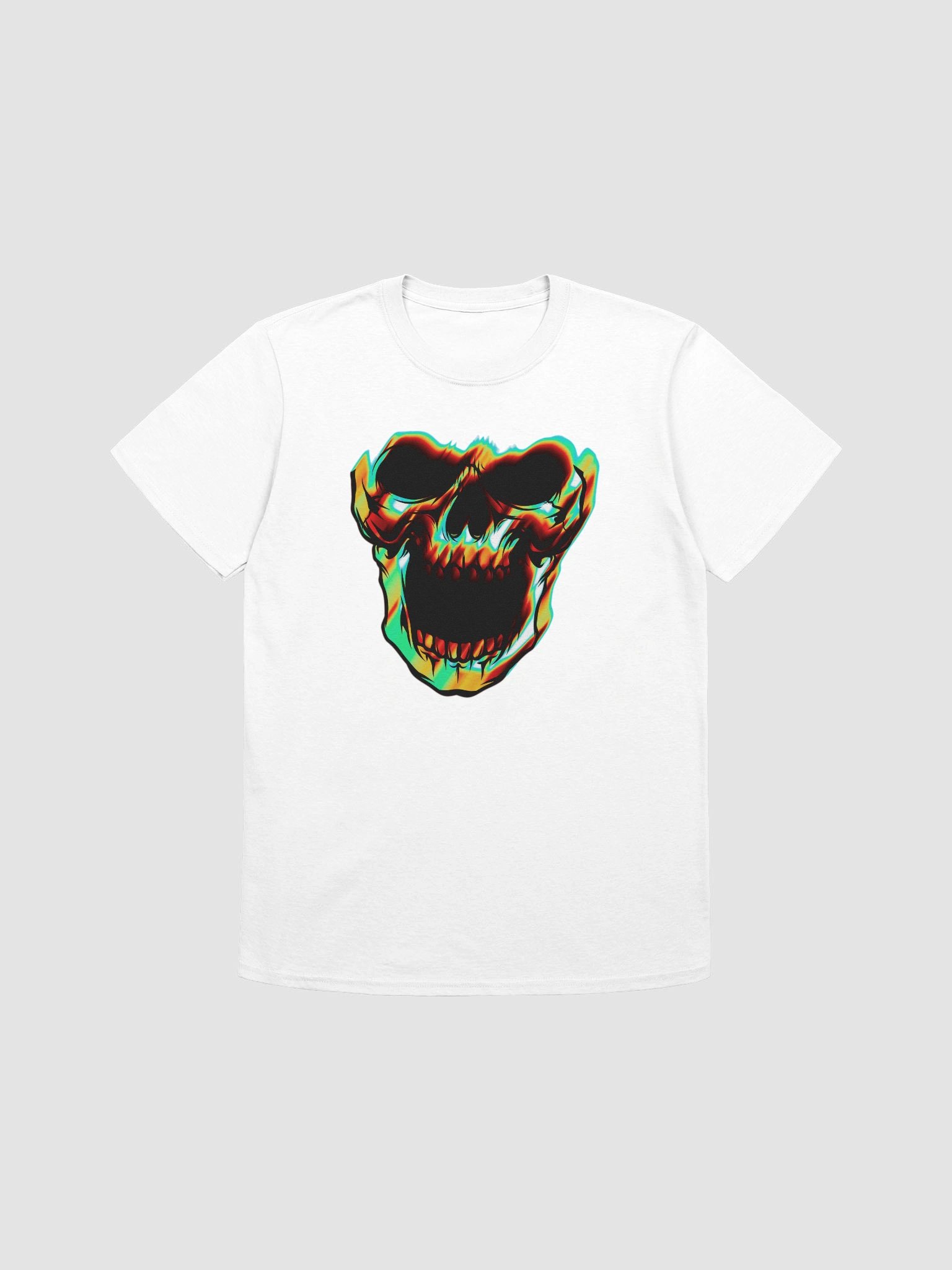 Fiery Skull Unisex Tee product image (147)