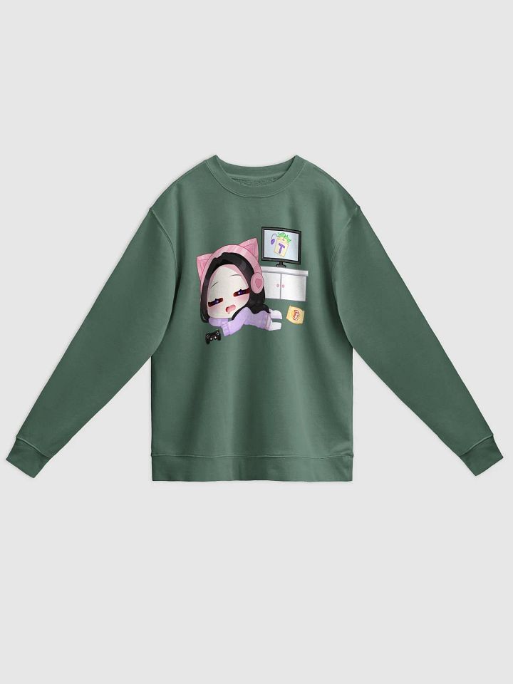 'Lazy Gamer' Chibi Sweater (Unisex) product image (1)