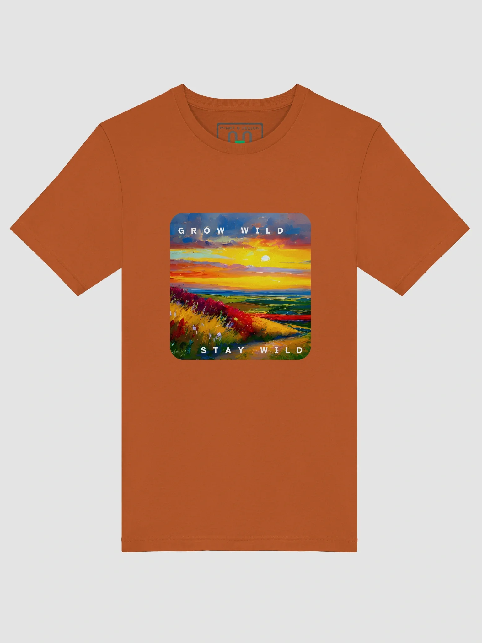 Wild Sunset T-Shirt - Danish Heather product image (5)
