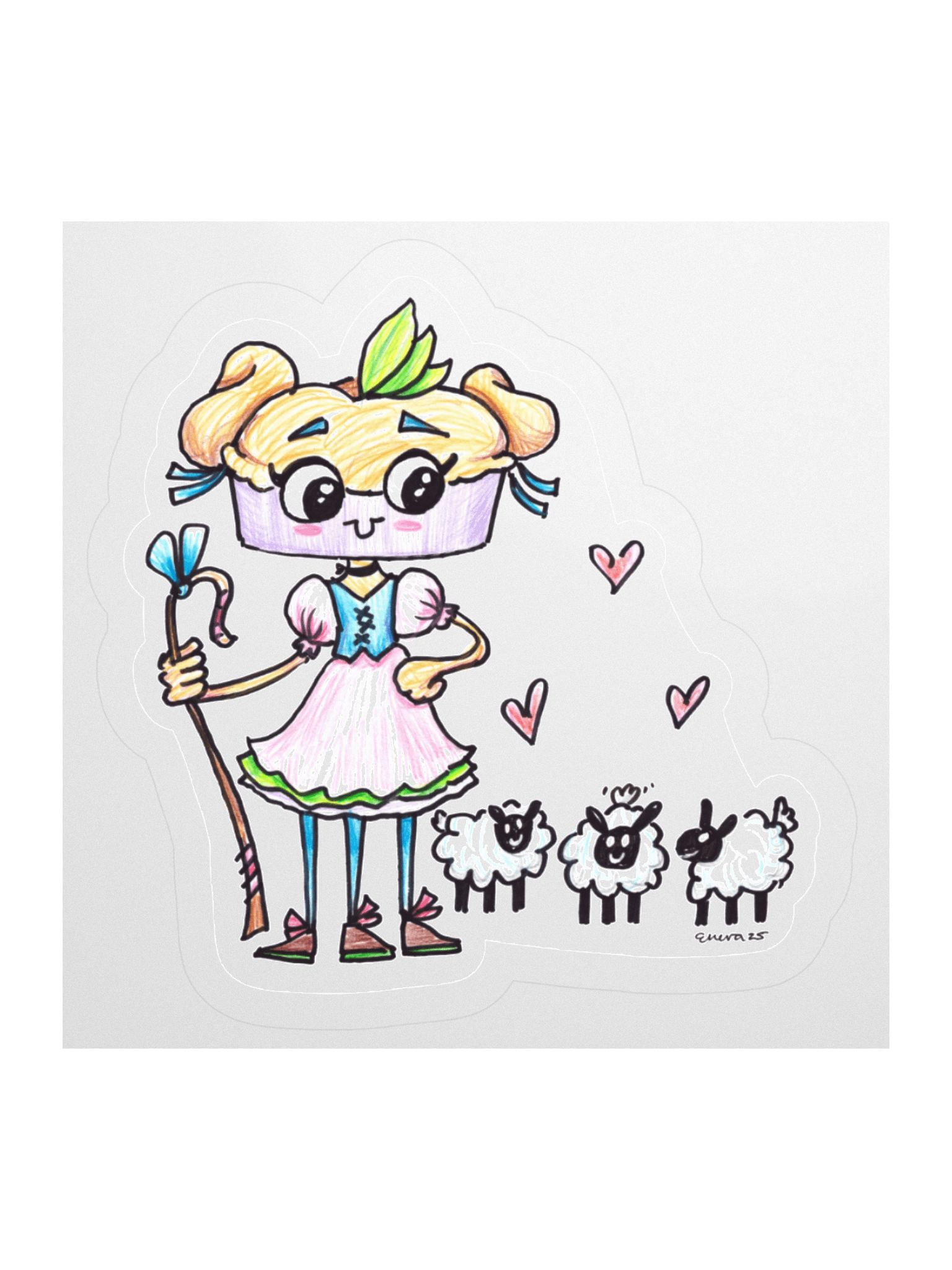 Shepherd's Pie with Sheep Sticker product image (1)