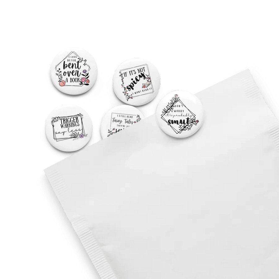 Spicy Bookish Pins Bundle product image (3)