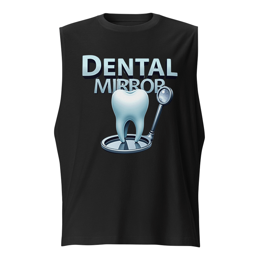 Dental Mirror Graphic Muscle Tank product image (1)
